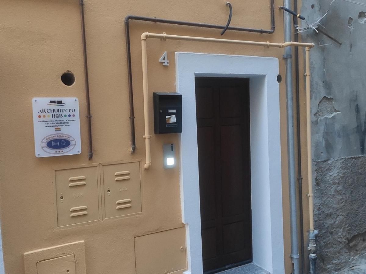 Archubintu B&B Сассари Экстерьер фото